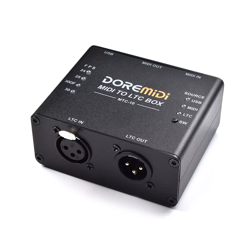 CUEPILOT MTC-10 MIDI to LTC Box prednji pogled