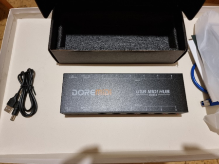 MIDI HUB-8 BOX - DOREMiDi